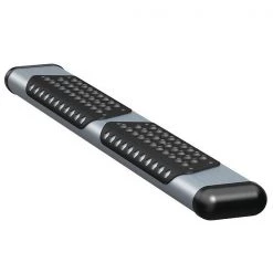 Luverne Silver Powder Coated Aluminum Oval Step