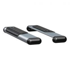 Luverne Silver Powder Coated Aluminum Side Steps