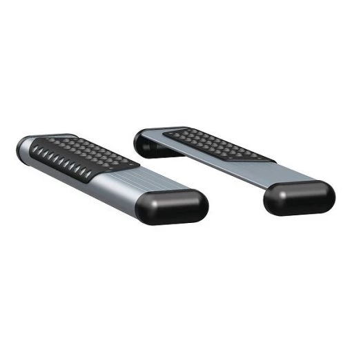 Luverne Silver Powder Coated Aluminum Side Steps 1 Silver Powder Coated Aluminum Side Steps