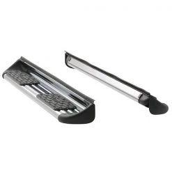 Luverne Polished Stainless Steel Stainless Steel Side Entry Steps