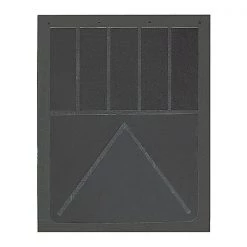Buyers Products Mudflap, Anti-Spray Rubber, 24" x 30", PK2