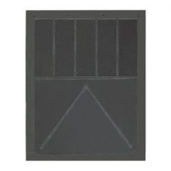 Buyers Products Mudflap, Anti-Spray Rubber, 24" x 36", PK2