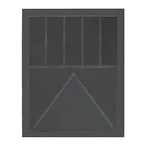 Mudflap, Anti-Spray Rubber, 24" x 36", PK2
