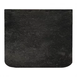 Buyers Products Mudflap, HD, Black, Rubber, 14x12"