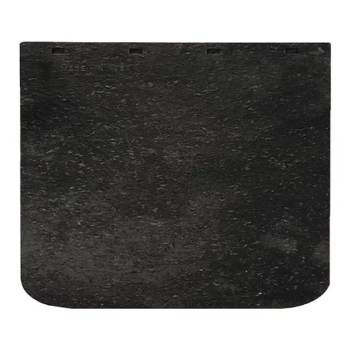 Mudflap, HD, Black, Rubber, 14×12"