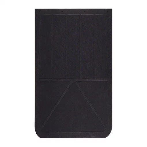 Mudflap, HD, Black, Rubber, 24" x 24", PK2