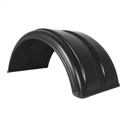 Buyers Products Fender, Poly, 18 to 19-1/2", Dual Wheels