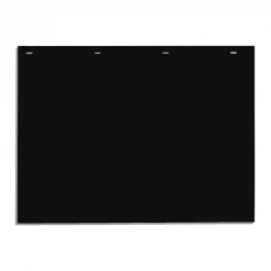 Buyers Products Mudflap, Black, Polymer, 24" x 18"