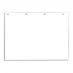 Buyers Products Mudflap, White, Polymer, 24" x 18"