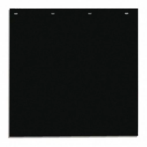 Buyers Products Mudflap, Black, Polymer, 24" x 24", PK2 1 Mudflap, Black, Polymer, 24" x 24", PK2