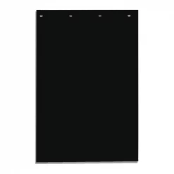 Mudflap, Black, Polymer, 24" x 36", PK2