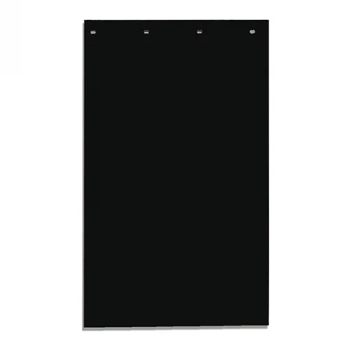 Mudflap, Black, Polymer, 24" x 40", PK2