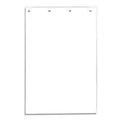Mudflap, White, Polymer, 24" x 36", PK2