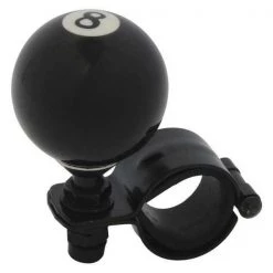 Roadpro Steering Wheel Spinner Knob, 8-Ball