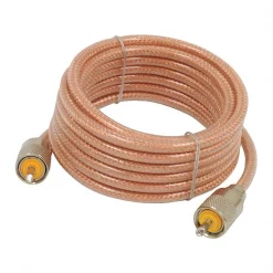 Roadpro CB Antenna Mini-8 Coax Cable, 12 ft.