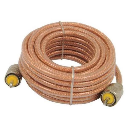 Roadpro CB Antenna Mini-8 Coax Cable, 18 ft. 1 CB Antenna Mini-8 Coax Cable, 18 ft.