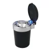 Roadpro Self-Extinguishing Ashtray, w/Blue Led