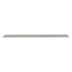 Roadpro Chrome Finish Top Mud Flap Plate, 24"