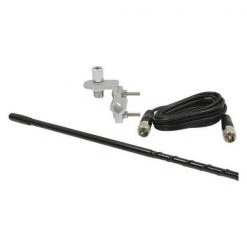 Roadpro Mirror Mount Fiberglass CB Antenna, 4ft.