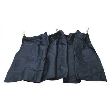 Roadpro Deluxe Privacy Cab Curtain, Dark, 2pcs