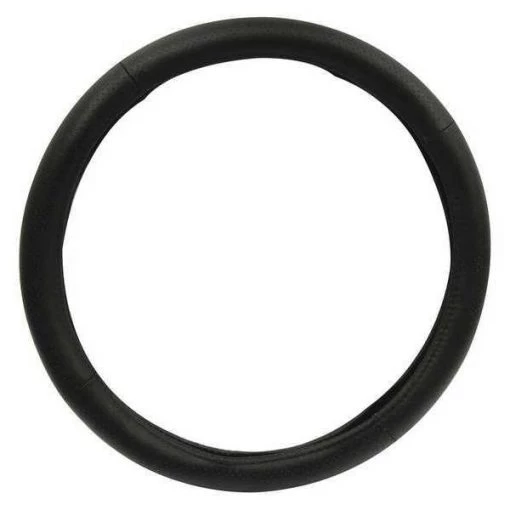 Genuine Leather Steering Wheel Cover, 18"