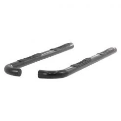 Aries 3" W Black Powder Coated Steel Side Bars