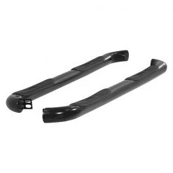 3" W Black Powder Coated Steel Side Bars