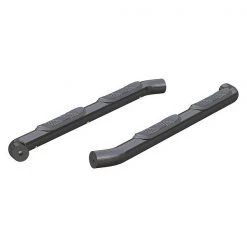 Aries 3" W Black Powder Coated Steel Side Bars