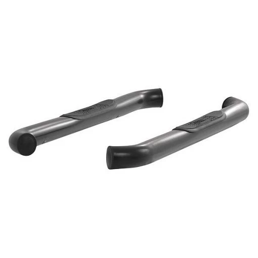 3" W Black Powder Coated Steel Side Bars