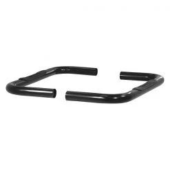 Aries 3" W Black Powder Coated Steel Side Bars
