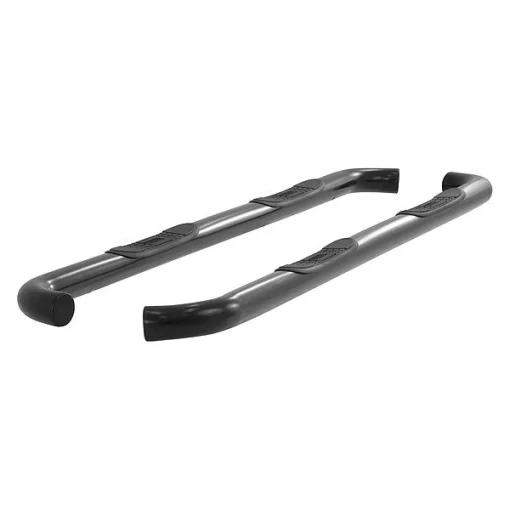 3" W Black Powder Coated Steel Side Bars