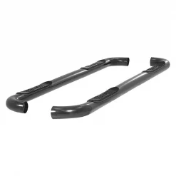 Aries 3" W Black Powder Coated Steel Side Bars