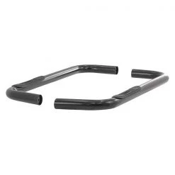 Aries 3" W Black Powder Coated Steel Side Bars
