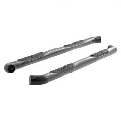 Aries 3" W Black Powder Coated Steel Side Bars