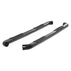 Aries 3" W Black Powder Coated Steel Side Bars