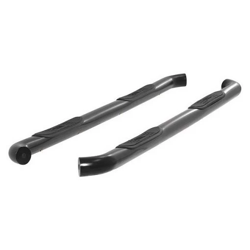 3" W Black Powder Coated Steel Side Bars