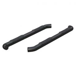 3" W Black Powder Coated Steel Side Bars