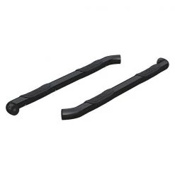 3" W Black Powder Coated Steel Side Bars