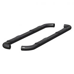 Aries 3" W Black Powder Coated Steel Side Bars