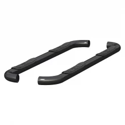 Aries 3" W Black Powder Coated Stainless Steel Side Bars