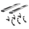 Aries 6" W Polished Stainless Steel Stainless Steel Side Bars with Brackets