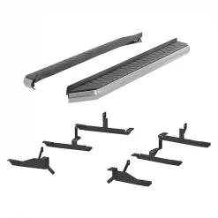 5" W Polished Stainless Steel Aluminum Running Boards