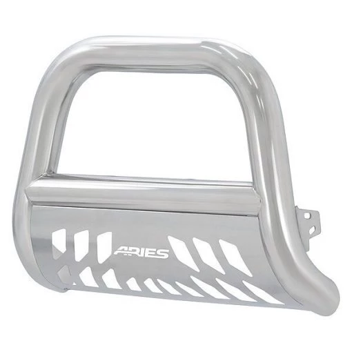 Aries 4" Polished Stainless Steel Bull Bar 1 4" Polished Stainless Steel Bull Bar