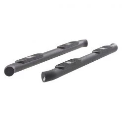 4" W Black Powder Coated Aluminum Side Bars