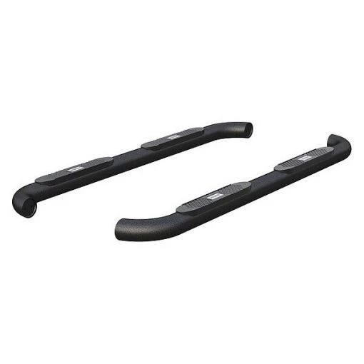 Aries 4" W Black Powder Coated Aluminum Side Bars 1 4" W Black Powder Coated Aluminum Side Bars