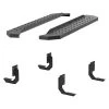 Aries 6-1/2" W Black Powder Coated Steel Running Boards
