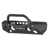 Aries Black Powder Coated Steel Front Bumper With Winch Housing