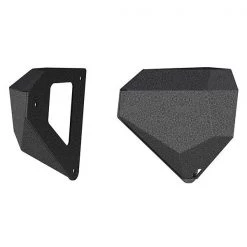 Aries Black Powder Coated Steel Front Bumper Corners