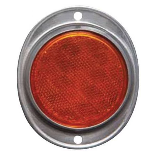 Color Reflector, Oval, Amber, 4-21/32u0022 L