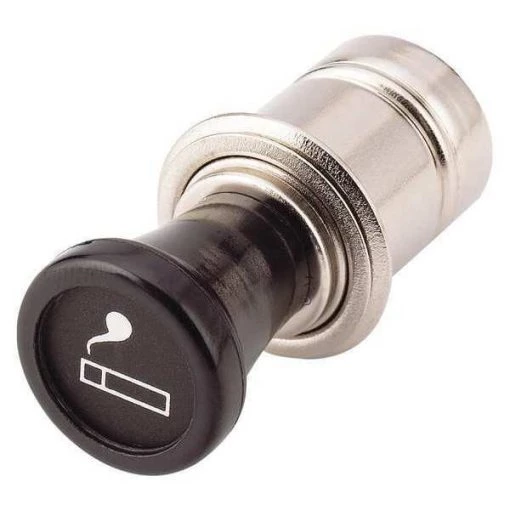 Victor Long Knob Pop Out Lighter, Black/Silver 1 Long Knob Pop Out Lighter, Black/Silver